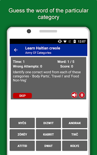 Screenshot of Learn Haitian Creole Language