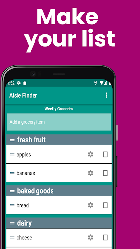 GroceryGPS:In-store navigation Screen 2