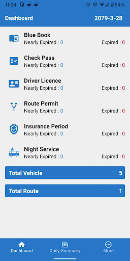 Android application West Nepal Bus screenshort
