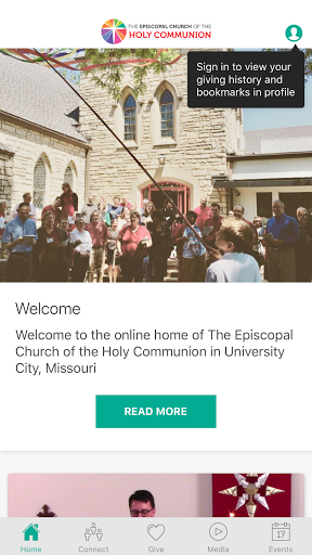 Android application Holy Communion UCity screenshort