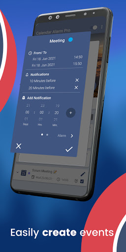 Calendar Alarm Clock Reminder Screen 2