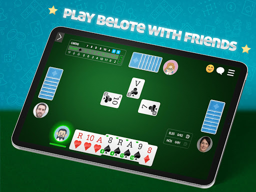 Belote Online - Free Card Game screenshots 6