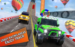 Impossible Jeep Stunt Driving - Screenshot 2