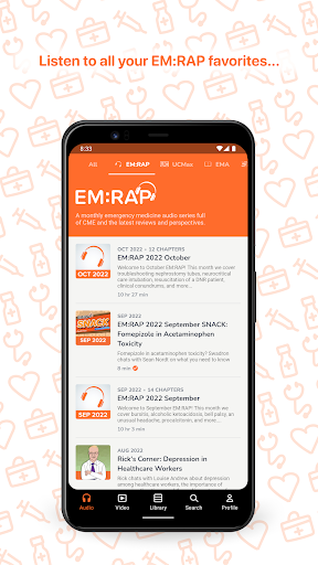 EM:RAP - Medical Education Screen 2