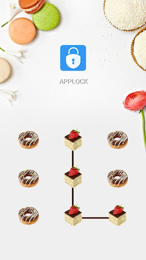 Android application AppLock Theme Delicious Cake screenshort