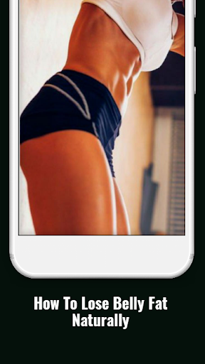 Android application Lose Belly Fat Naturally Guide screenshort