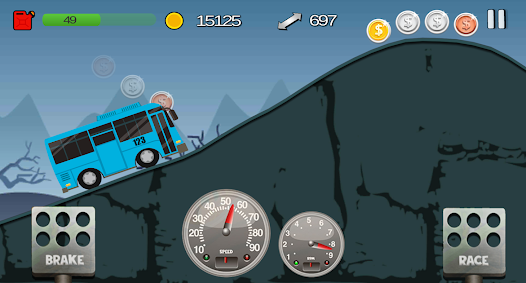 Little Bus and Police Car Hill screenshots 2