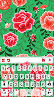 screenshot of Folk Flower Pattern Keyboard T