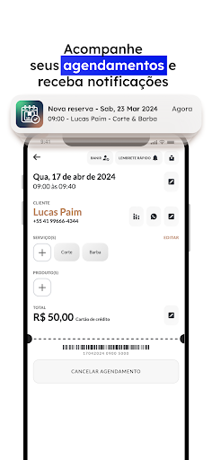InBarber: Agenda p/ barbeiro Screen 3