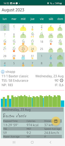 Vin Cycling Workouts&Plans Screen 3