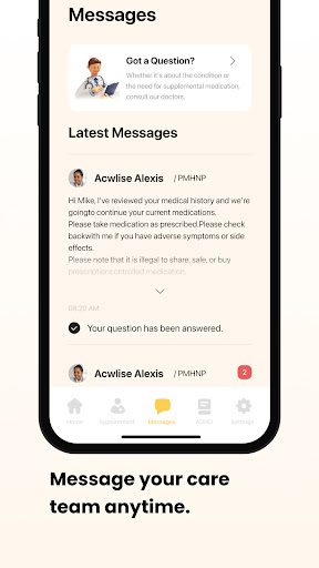 Screenshot of Done-ADHD Diagnosis&Treatment
