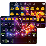Neon Electric Emoji Keyboard icon