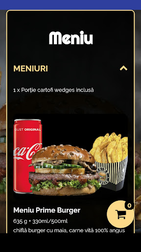 Prime Burger Screen 2