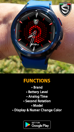 SD24 Analog Watch Face Screen 2