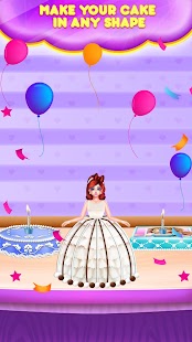 Princess Birthday Party Cake Maker - Cooking Game Screenshot