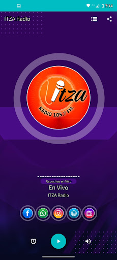 ITZA Radio Screen 2