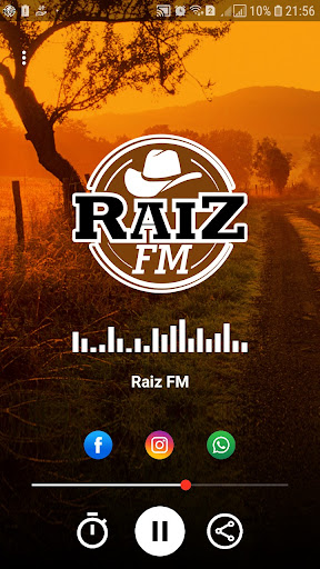Raiz FM Screen 2