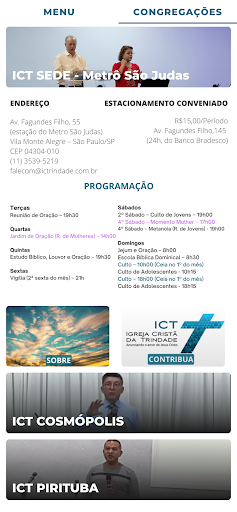Igreja Cristã da Trindade Screen 3