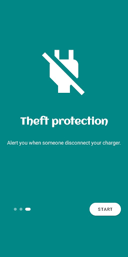Battery alarm app Screen 2