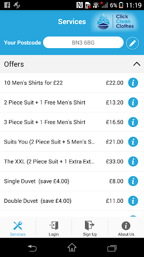 Click Clean Clothes Screen 3