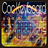 Keyboard tema COC icon