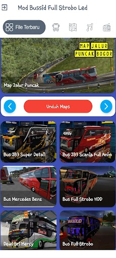 Mod Bussid Bus Full Strobo Ledのおすすめ画像2