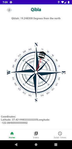 Qibla Compass-Qibla Direction 2