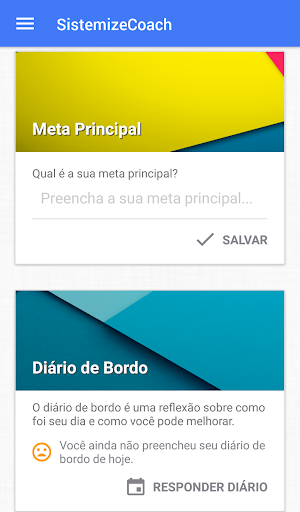SistemizeCoach Screen 3