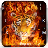 Fire Tiger Keyboard Theme icon