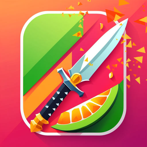 Aim The Target with Knife logo