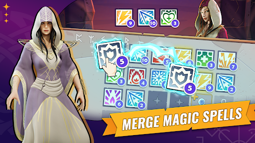 Screenshot of Merge of Spells: Tactics Arena