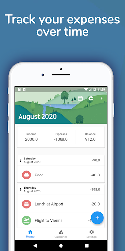 Android application Oinkoin - Money Tracker screenshort