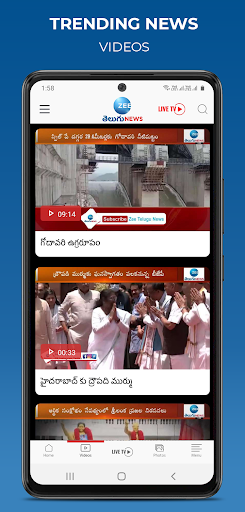 Zee news live telugu sale