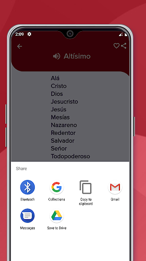 Diccionario Español Sinonimos Screen 3