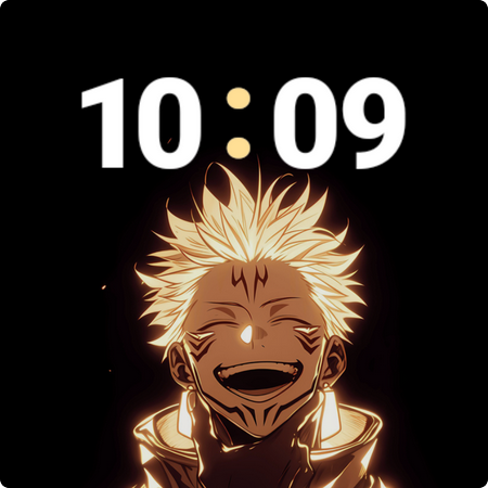 Sukuna JJK Anime Watch Face