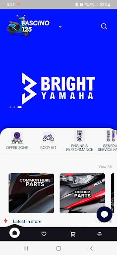 Android application Behica Customer screenshort