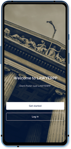 Android application LAWYERPP (Lawyers) screenshort