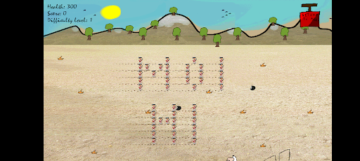 Android application Slap the Redcoats for Android screenshort