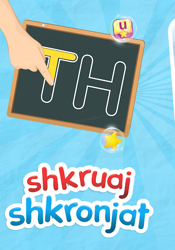 Screenshot of Shkruaj Shkronjat e Alfabetit