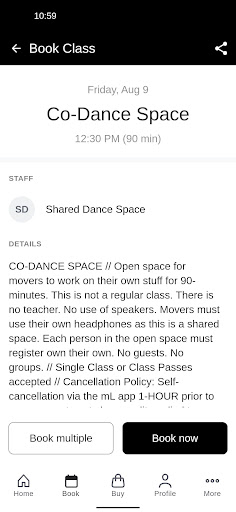 Screenshot of Movement Lifestyle