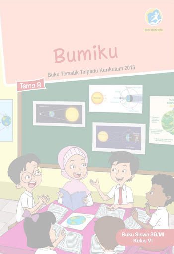 Android application Buku Kelas 6 Tema 8 K13 screenshort