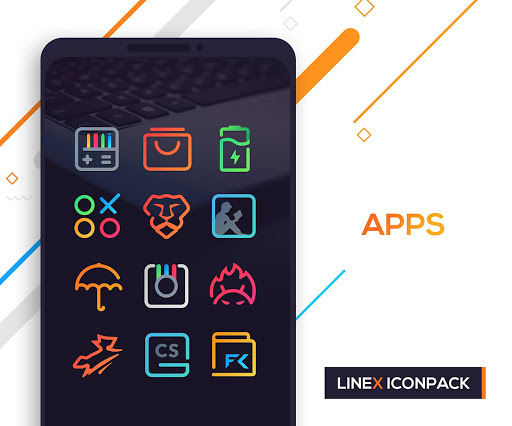 LineX أيقونة حزمة