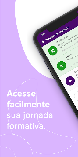 Android application Escola do Sentir screenshort