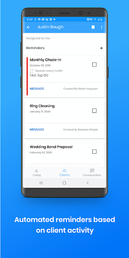 Clientbook Screen 3
