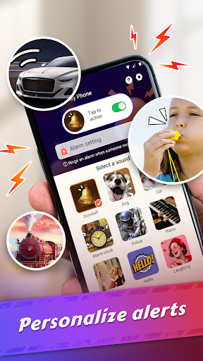 TapAlarm:Don't touch my phone Screenshot 2 - AppWisp.com