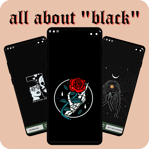 Black Art Wallpaper HD 4K