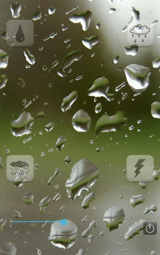 Android application RAINsounds plus screenshort