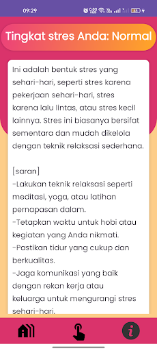 Cek Tingkat Stres Screen 3