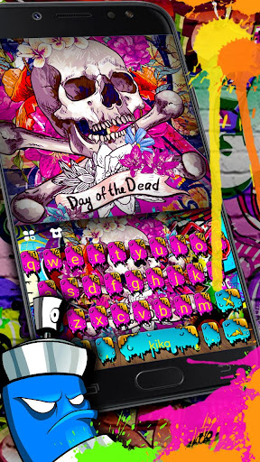 Swaggy Graffiti Keyboard Theme Screen 2
