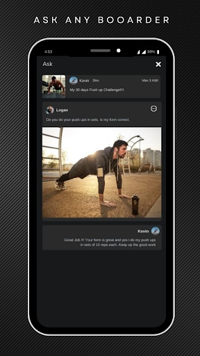 Booard : Ask Influencers now Screen 3